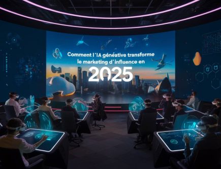 Comment l'IA générative transforme le marketing d'influence en 2025
